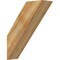Ekena Millwork 6"W x 18"D x 22"H Traditional Rough Sawn Knee Brace, Western Red Cedar BRC06X18X22TRA00RWR - alternate 1